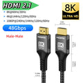16K HDMI 2.2 Cable 96Gbps 8K@120Hz 4K@240Hz 2K@360Hz Supports HDMI 2.1  eARC HDR10+ for PS5/PS6 Laptop Gaming/Home Theater