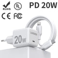 Chargeur rapide PD 20W Chargeur rapide PD 20W pour iPhone 14 13 12 11 Pro Max fast charging cable for phone