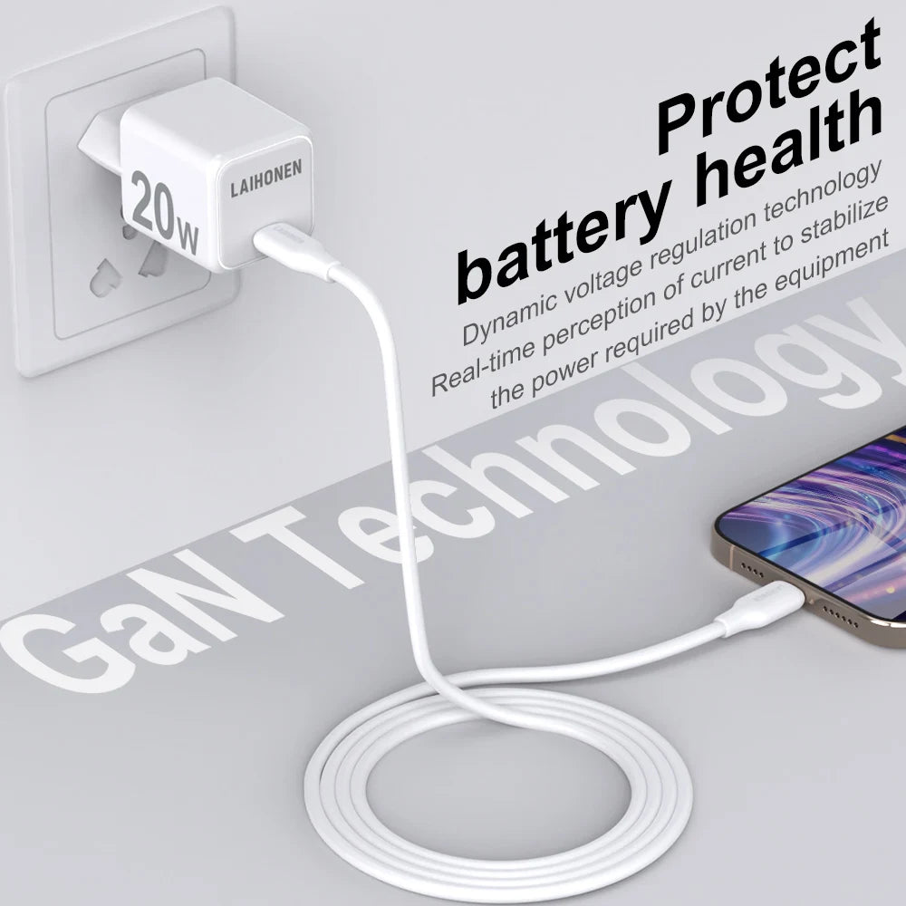 Chargeur rapide PD 20W Chargeur rapide PD 20W pour iPhone 14 13 12 11 Pro Max fast charging cable for phone